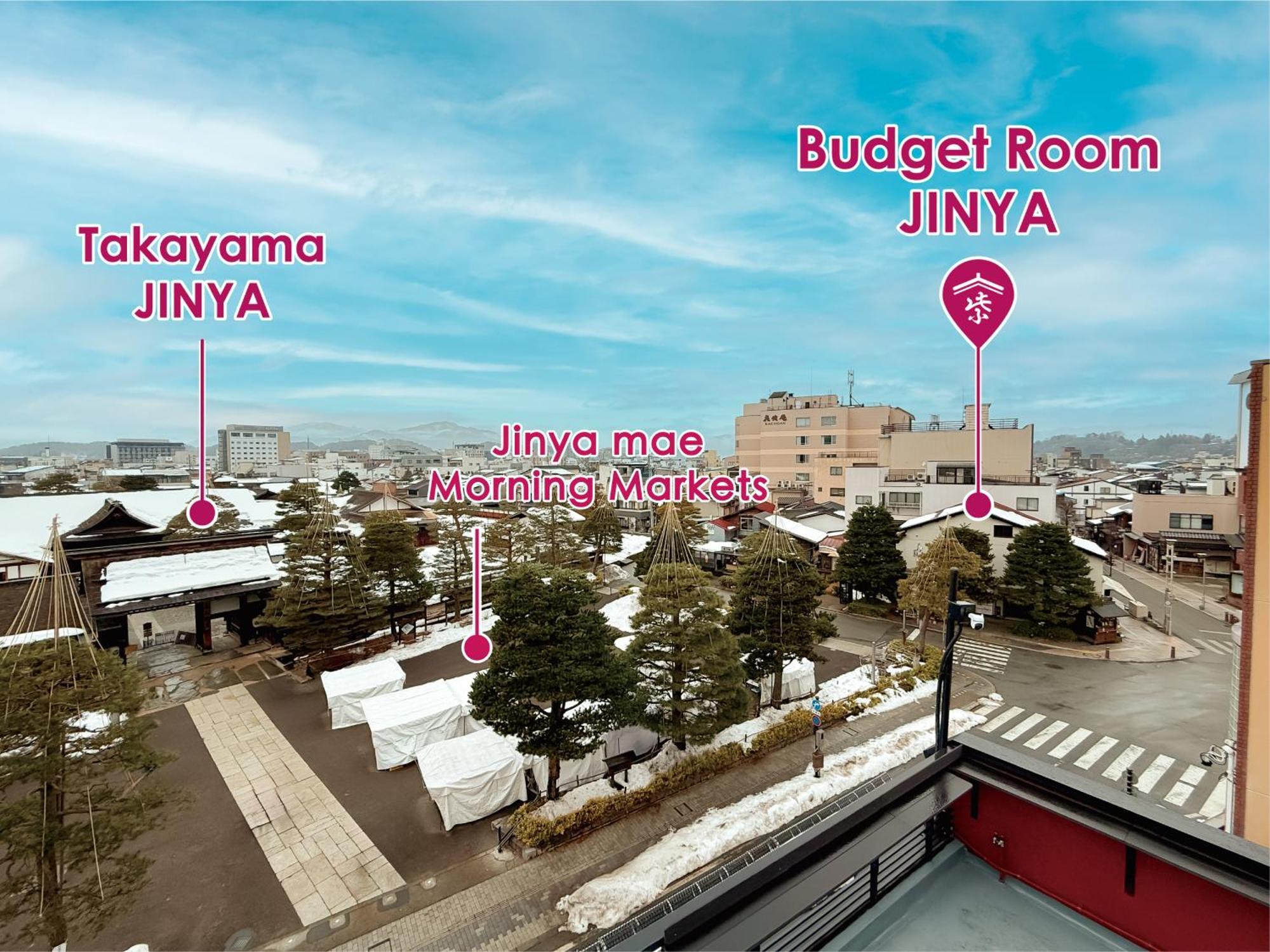 Budget Room Jinya Takayama  Exteriör bild